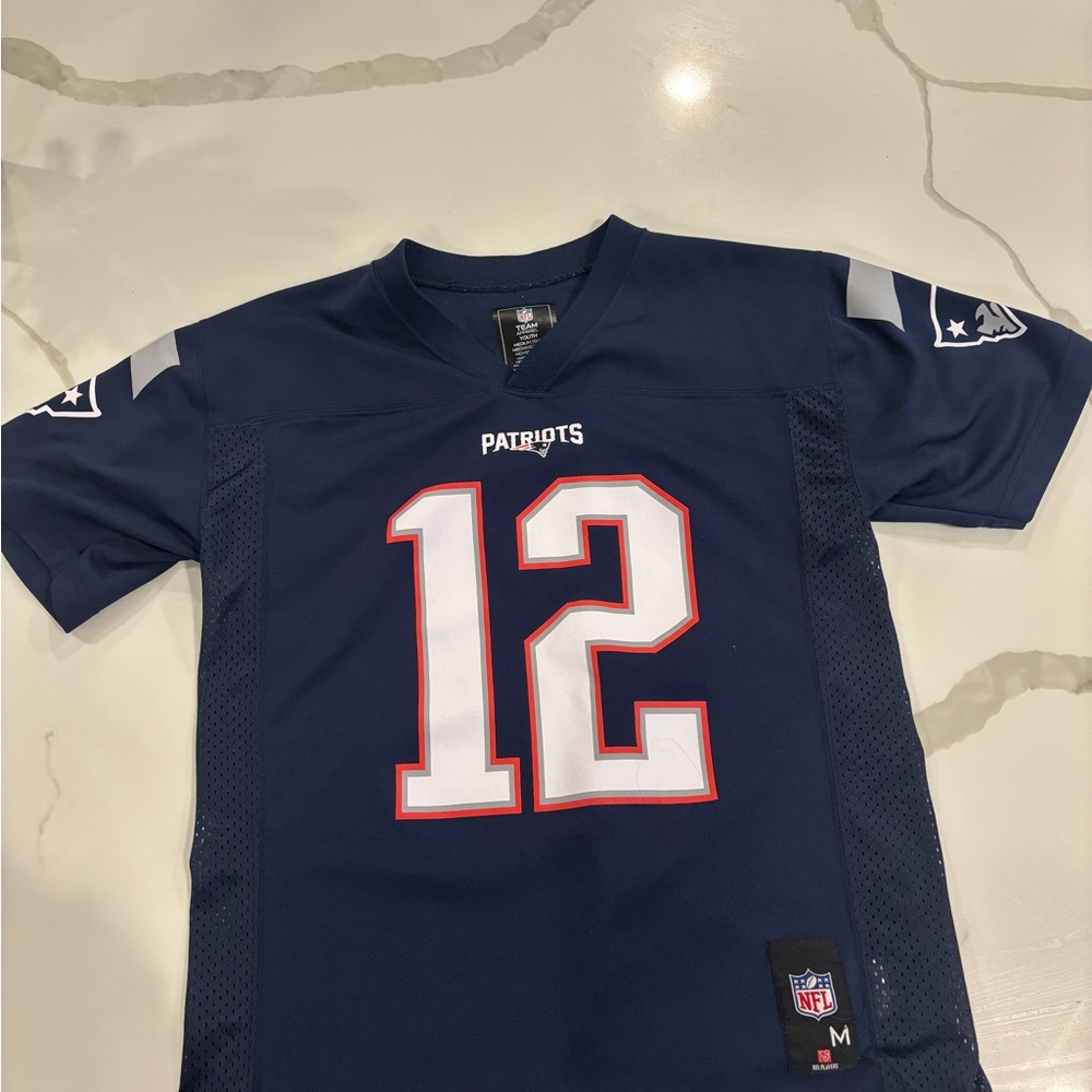 NFL Patriots Kids Navy Jersey